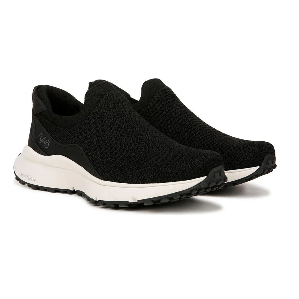 NWT Ryka Women's Jumpstart Slip On Trail Sneaker Black Size 9.5 W $100 RY1250